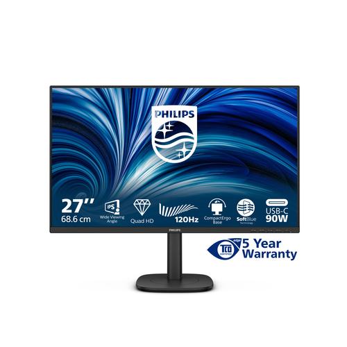 Philips 3000 series 27B2U3601/00 computer monitor 68,6 cm (27") 2560 x 1440 Pixels Quad HD LCD Zwart - Image 8