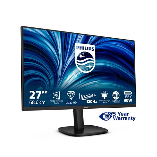 Philips 3000 series 27B2U3601/00 computer monitor 68,6 cm (27") 2560 x 1440 Pixels Quad HD LCD Zwart - Image 9