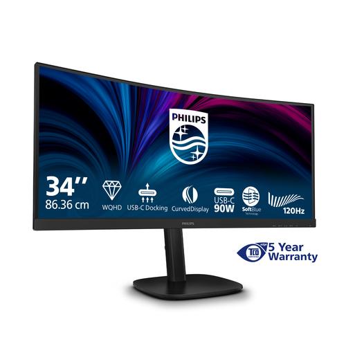 Philips 3000 series 34B2U3600C/00 computer monitor 86,4 cm (34") 3440 x 1440 Pixels Wide Quad HD LCD Zwart - Image 9