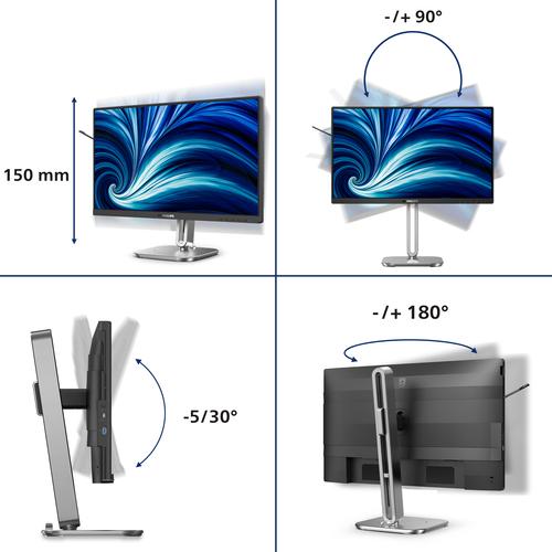Philips 4000 series 24B2N4200/00 computer monitor 60,5 cm (23.8") 1920 x 1080 Pixels Full HD LCD Grijs - Image 10