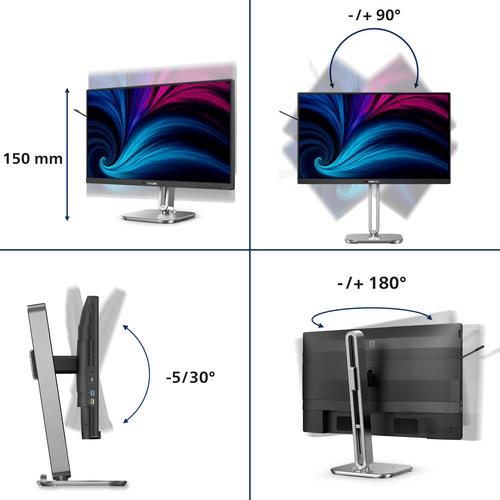 Philips 4000 series 24B2U4301/00 computer monitor 60,5 cm (23.8") 1920 x 1080 Pixels Full HD LCD Grijs - Image 10