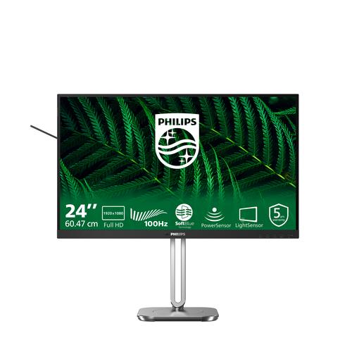 Philips 5000 series 24B2G5200/00 computer monitor 60,5 cm (23.8") 1920 x 1080 Pixels Full HD LCD Antraciet - Image 1