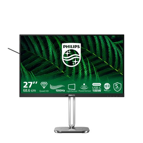 Philips 5000 series 27B2G5601/00 computer monitor 68,6 cm (27") 2560 x 1440 Pixels Quad HD LCD Zwart - Image 1