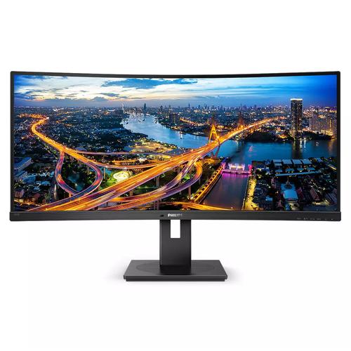 Philips B Line 345B1C/00 computer monitor 86,4 cm (34") 3440 x 1440 Pixels Quad HD LCD Zwart - Image 1