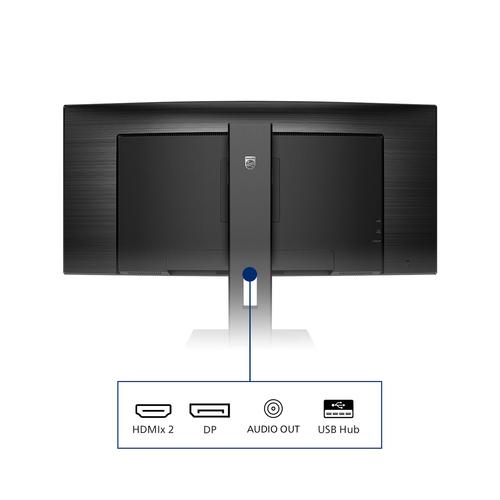 Philips B Line 345B1C/00 computer monitor 86,4 cm (34") 3440 x 1440 Pixels Quad HD LCD Zwart - Image 5