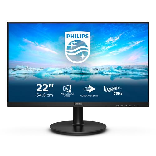 Philips V Line 222V8LA/00 computer monitor 54,6 cm (21.5") 1920 x 1080 Pixels Full HD LCD Zwart - Image 1