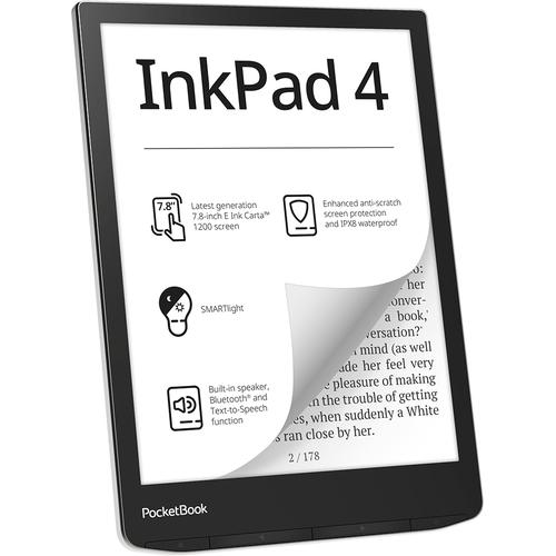 PocketBook InkPad 4 e-book reader Touchscreen 32 GB Wifi Zwart, Zilver - Image 1