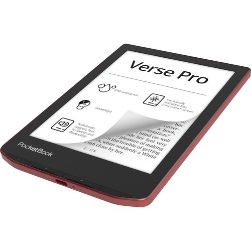 PocketBook Verse Pro e-book reader Touchscreen 16 GB Wifi Zwart, Rood - Image 1