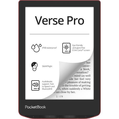 PocketBook Verse Pro e-book reader Touchscreen 16 GB Wifi Zwart, Rood - Image 2