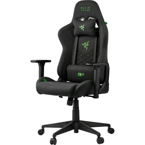 Razer by Zen - Tarok Natrix Cloth Gaming leunstoel Gecapitonneerde zitting Zwart, Groen - Image 3