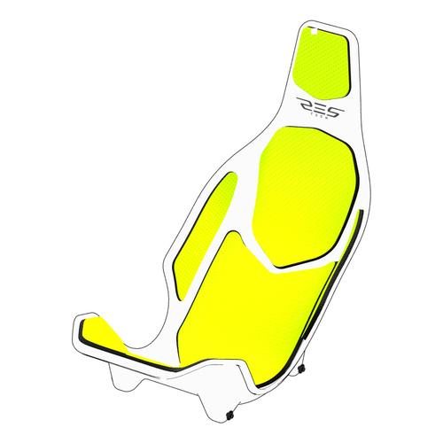 Res-Tech X1 CARBON SEAT - YELLOW FLUO - Image 1