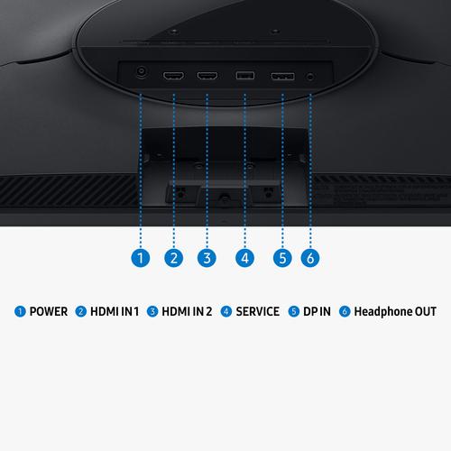 Samsung 27" Odyssey G5 G53F QHD 200Hz Gaming Monitor - Image 2