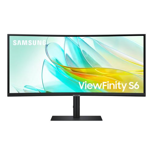 Samsung 34" ViewFinity S6 S65UC UWQHD Monitor - Image 1