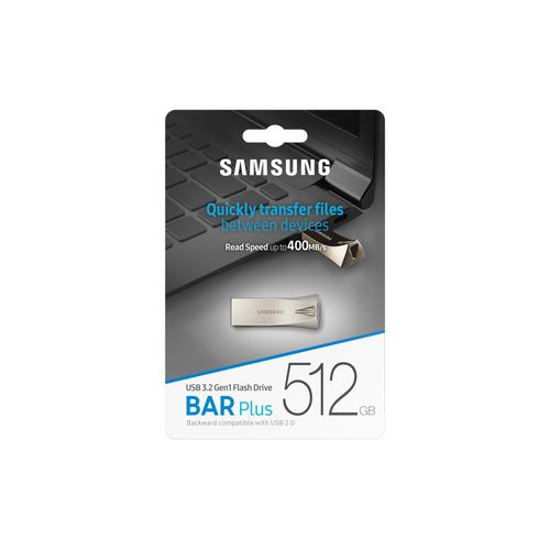 Samsung BAR Plus USB Stick Silver - Image 7