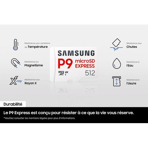 Samsung P9 Express microSDXC™ Express Card 512GB - Image 8