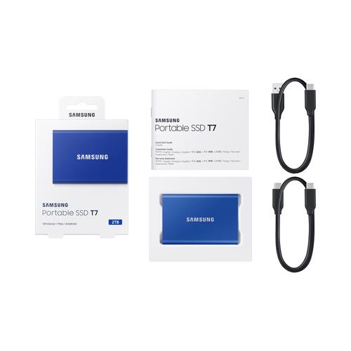 Samsung Portable SSD T7 2 TB USB Type-C 3.2 Gen 2 (3.1 Gen 2) Blauw - Image 4