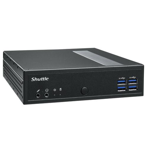 Shuttle XPC Slim System DL3000EP, Intel N100, Win10 IoT, 8GB RAM, 128GB SSD M.2 (NVMe), 2x LAN (2x 2.5Gbit), 2xCOM, 1xHDMI, 1xDP, 1x VGA, ventilatorloos , 24/7 permanent gebruik - Image 2