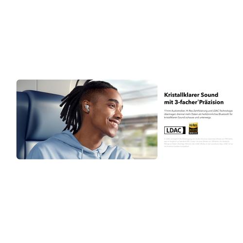 Soundcore Liberty 4 NC Headset Draadloos In-ear Oproepen/muziek Bluetooth Wit - Image 8