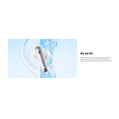 Soundcore Liberty 4 NC Headset Draadloos In-ear Oproepen/muziek Bluetooth Wit - Image 9