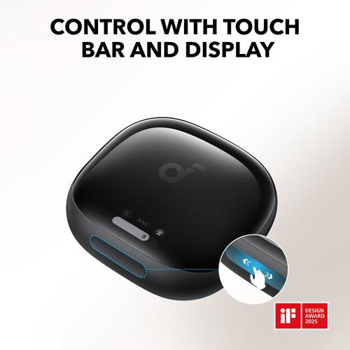 Soundcore Liberty 4 Pro Headset True Wireless Stereo (TWS) In-ear Gesprekken/Muziek/Sport/Elke dag USB Type-C Bluetooth Zwart - Image 5