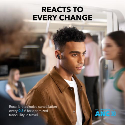 Soundcore Liberty 4 Pro Headset True Wireless Stereo (TWS) In-ear Gesprekken/Muziek/Sport/Elke dag USB Type-C Bluetooth Zwart - Image 7