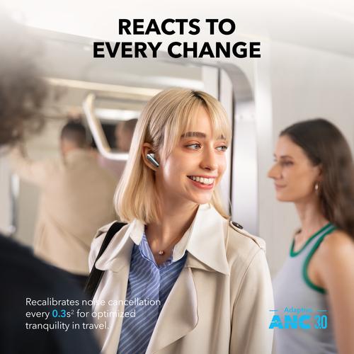 Soundcore Liberty 4 Pro Headset True Wireless Stereo (TWS) In-ear Gesprekken/Muziek/Sport/Elke dag Bluetooth Wit - Image 4