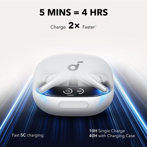 Soundcore Liberty 4 Pro Headset True Wireless Stereo (TWS) In-ear Gesprekken/Muziek/Sport/Elke dag Bluetooth Wit - Image 6