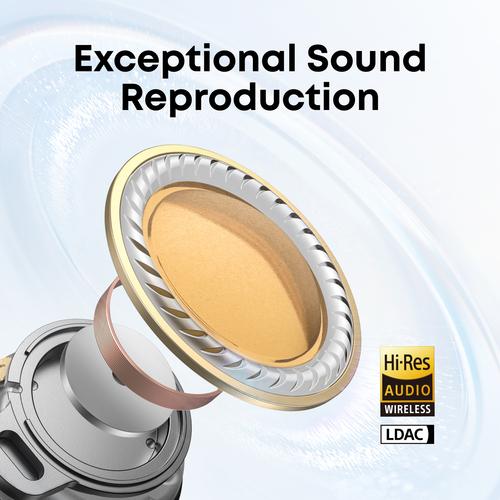 Soundcore Liberty 5 Headset Draadloos In-ear Oproepen/muziek USB Type-C Bluetooth Wit - Image 10