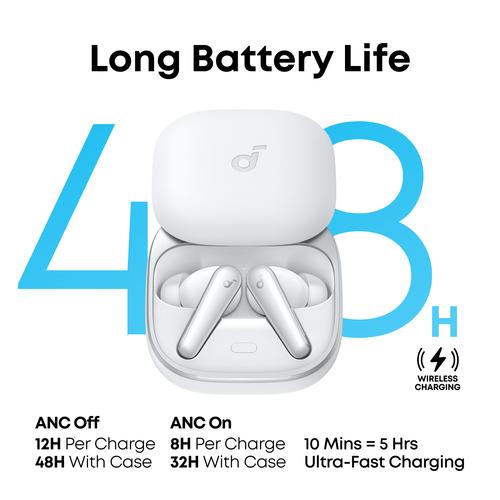 Soundcore Liberty 5 Headset Draadloos In-ear Oproepen/muziek USB Type-C Bluetooth Wit - Image 2