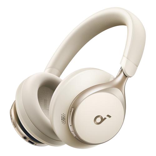 Soundcore Space One Headset Bedraad en draadloos Hoofdband Oproepen/muziek Bluetooth Crème - Image 4