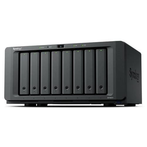 Synology DiskStation DS1825+ data-opslag-server NAS Ryzen Embedded V1500B 8 GB DDR4 0 TB Zwart - Image 1