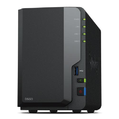 Synology DiskStation DS223 data-opslag-server NAS Desktop Realtek RTD1619B 2 GB DDR4 0 TB - Image 1