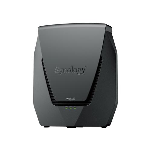 Synology WRX560 draadloze router Gigabit Ethernet Dual-band (2.4 GHz / 5 GHz) Zwart - Image 1