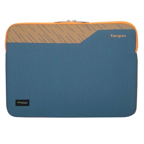 Targus Pulse II EcoSmart 35,6 cm (14") Opbergmap/sleeve Blauw, Oranje - Image 1