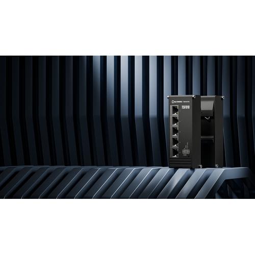 Teltonika NETWORKS TSF010 Flat Ethernet Switch Unmanaged Fast Ethernet (10/100) DIN rail Zwart - Image 9