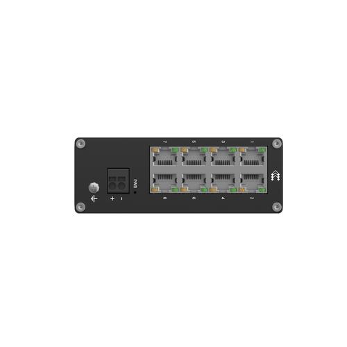 Teltonika NETWORKS TSW030 8-Port Ethernet Switch Unmanaged Fast Ethernet (10/100) Zwart - Image 2