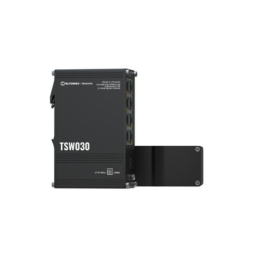 Teltonika NETWORKS TSW030 8-Port Ethernet Switch Unmanaged Fast Ethernet (10/100) Zwart - Image 9