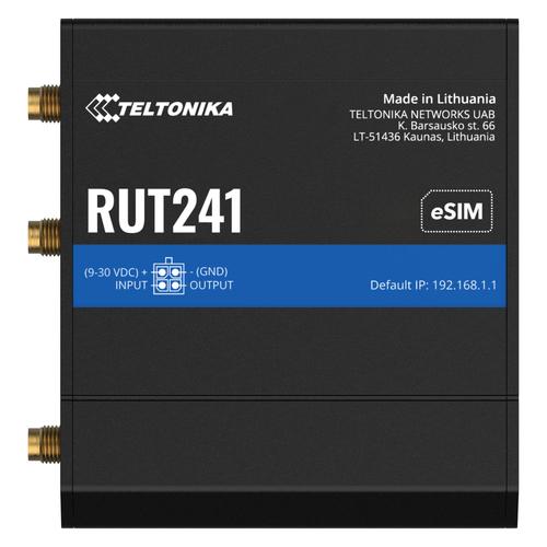 Teltonika RUT241 eSIM | Industrieller 4G-LTE-Router | Cat 4, 2x RJ45 100Mb/s, eSIM Router voor mobiele netwerken - Image 3