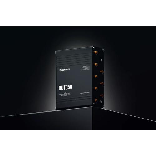 Teltonika RUTC50 draadloze router Gigabit Ethernet Dual-band (2.4 GHz / 5 GHz) 5G Zwart - Image 6