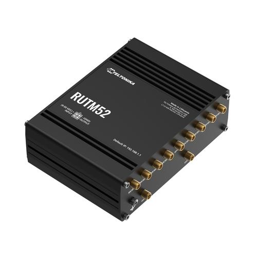 Teltonika RUTM52100000 draadloze router Gigabit Ethernet Dual-band (2.4 GHz / 5 GHz) 5G Zwart - Image 4