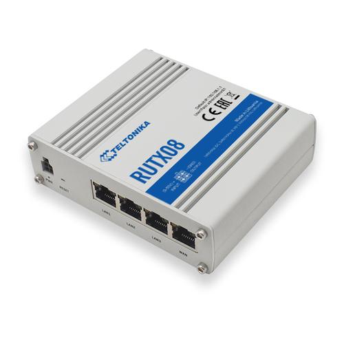 Teltonika RUTX08 bedrade router Gigabit Ethernet Grijs - Image 1
