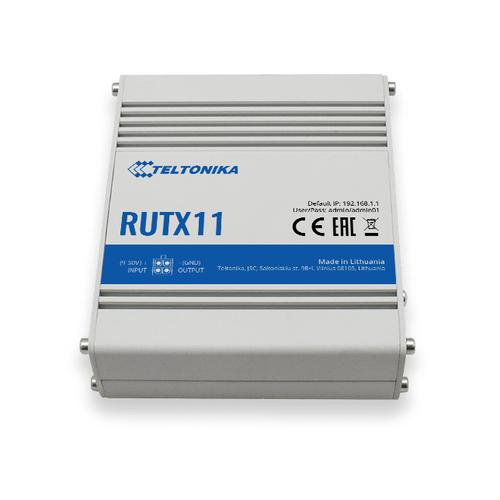 Teltonika RUTX11 draadloze router Gigabit Ethernet Dual-band (2.4 GHz / 5 GHz) 4G Grijs - Image 3