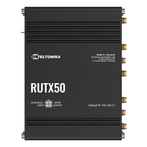 Teltonika RUTX50 draadloze router Gigabit Ethernet Dual-band (2.4 GHz / 5 GHz) - Image 1