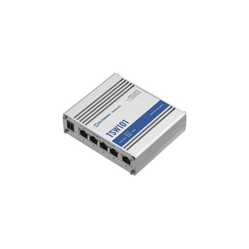 Teltonika TSW101 Gigabit Ethernet (10/100/1000) Power over Ethernet (PoE) Metallic - Image 4