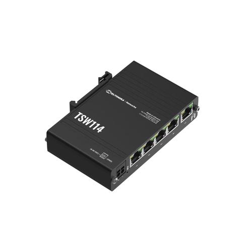 Teltonika TSW114000000 netwerk-switch Unmanaged Gigabit Ethernet (10/100/1000) Zwart - Image 3