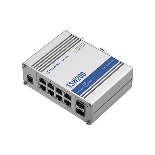 Teltonika TSW200000050 netwerk-switch Unmanaged Gigabit Ethernet (10/100/1000) Power over Ethernet (PoE) Zilver - Image 3