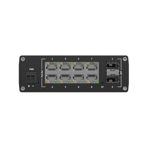 Teltonika TSW202 Managed L2 Gigabit Ethernet (10/100/1000) Power over Ethernet (PoE) Aluminium, Blauw - Image 5