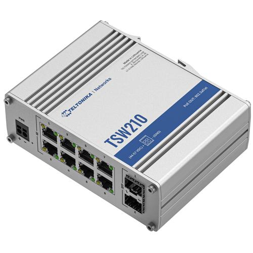 Teltonika TSW210 netwerk-switch Unmanaged Gigabit Ethernet (10/100/1000) Aluminium - Image 1
