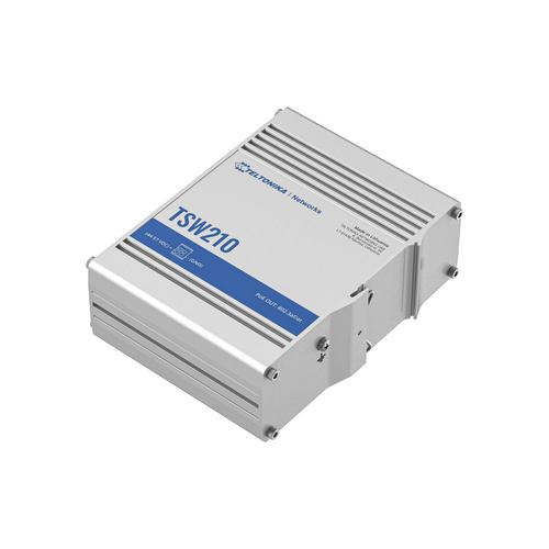Teltonika TSW210 netwerk-switch Unmanaged Gigabit Ethernet (10/100/1000) Aluminium - Image 4