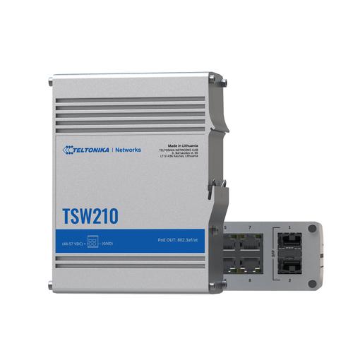 Teltonika TSW210 netwerk-switch Unmanaged Gigabit Ethernet (10/100/1000) Aluminium - Image 6